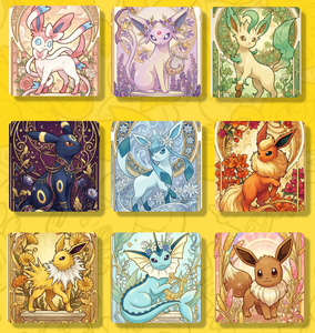 YQ Venta al por Mayor de Cajas Ciegas Coleccionables Selladas, Imán Acrílico para Refrigerador de Pokémon, Nuevo Imán Magnético para Refrigerador de Pokémon Barato - Product Image 5