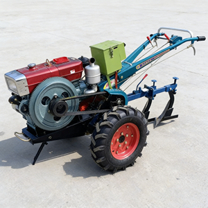 Meistverkaufter Diesel-Minitraktor Landwirtschaftlicher Langstieliger Maisernter, Handgeführter Traktor mit Bodenfräse - Product Image 1