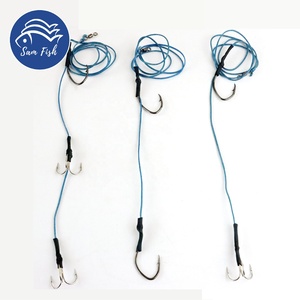 Rigues <span class=keywords><strong>de</strong></span> pêche prêtes à l'emploi personnalisées <span class=keywords><strong>de</strong></span> 44,09 pouces avec <span class=keywords><strong>ligne</strong></span> et hameçon pour la pêche en haute <span class=keywords><strong>mer</strong></span> - Product Image 1