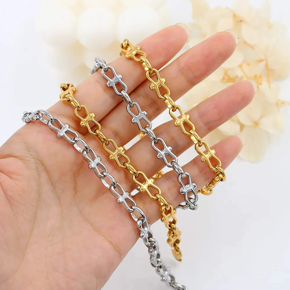 mens gold chain bracelet