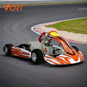 Шасси Vortkart Kids Pro Kart, легкая 4130 стальная рама, подходит для двухтактного бензинового двигателя 60cc, гоночный мини-класс - Product Image 1