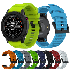 22mm 26mm banda de reloj de silicona para Garmin <span class=keywords><strong>Fenix</strong></span> 7 7X 6 6X Pro 5X Plus de liberación rápida fácil ajuste de la <span class=keywords><strong>correa</strong></span> de muñeca Garmin <span class=keywords><strong>Fenix</strong></span> <span class=keywords><strong>3</strong></span> <span class=keywords><strong>HR</strong></span> Garmin <span class=keywords><strong>Fenix</strong></span> 5x - Product Image 2