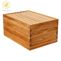 Imkerei werkzeuge Bienenstock 10 Frame Kit Super Box und 10 Deep Frames mit Fundamenten für die Langs troth Imkerei