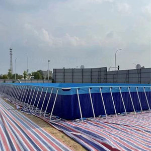 <span class=keywords><strong>Piscina</strong></span> <span class=keywords><strong>Rectangular</strong></span> con Estructura de Acero y PVC Keyubo, 500 cm x 400 cm x 180 cm, <span class=keywords><strong>para</strong></span> Exteriores - Product Image 4