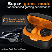2025 Meilleure vente V5.4 TWS écouteurs ENC + ANC casque antibruit écouteurs Mode de jeu Assistant vocal faible affichage numérique