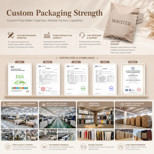 Sacs d'Expédition en Poly Biodégradable Écologiques avec Impression de Logo Personnalisé en Grande Quantité <span class=keywords><strong>pour</strong></span> Vêtements - Product Image 3