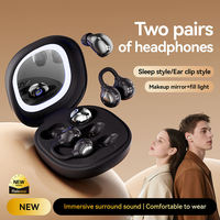 Écouteurs TWS Open Ear M165 OWS 2026 avec LED, chargement USB-C et commandes tactiles – Écouteurs sportifs sans fil