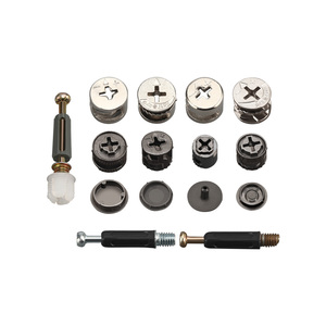 Furniture Hardware <b>Cabinet</b> Fitting Plastic Accessories Mini Fixing Connecting Rod Bolts Zinc Plated Cam <b>Lock</b> Bolt Screw - Product Image 5