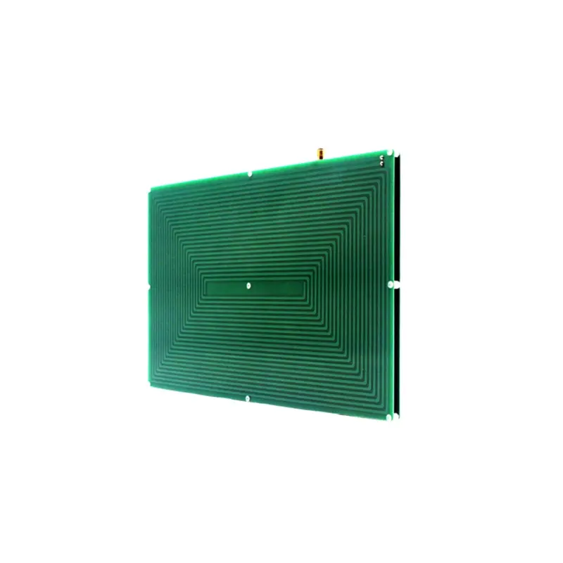 10cm-1M Ultra Thin 200tags/Sec Near Field RFID UHF Circular Antenna -10dbi IPX4 SMA for Smart Cabinet Tools Tracking Management