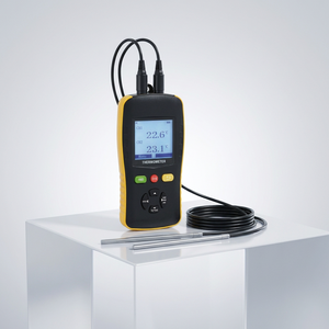 Termómetro Higrómetro Digital Portátil PT100, Instrumento de Alta Sensibilidad para Medir Temperatura y Humedad, Registrador de Datos de Temperatura - Product Image 1