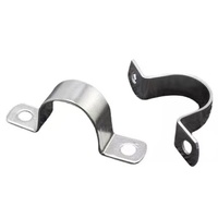 Colliers de serrage à tube de type U, lanière galvanisée, très résistante, ouverture rapide, pour selle