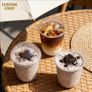 Vasos Desechables de Pared Simple para Café de 20 oz con Tapa de 90 mm de Diámetro, Plástico PP para Cafeterías - Product Image 6