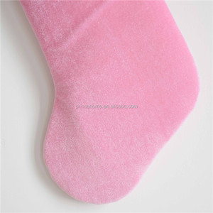 Venta caliente rosa y verde de terciopelo de media de la Navidad - Product Image 6
