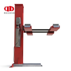 Elevador Hidráulico Vertical de un Solo Poste Personalizado de Fábrica, 2.7T (6000 Libras), Liberación Manual, Uso en Interiores y Exteriores, Certificado CE, para <span class=keywords><strong>Estacionamiento</strong></span> de Autos - Product Image 3