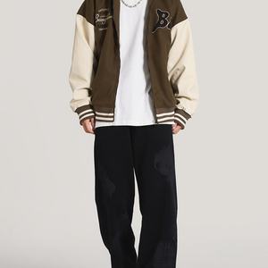 Veste de sport d'hiver personnalisable, design sur mesure, haute qualité, tissu en coton respirant et coupe-vent, service OEM pour hommes - Product Image 2