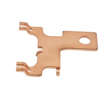 Piezas de conector de estampado de cobre rojo de alta conductividad para módulos de batería EV Categoría de producto de fabricación de chapa metálica