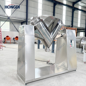 Mezcladoras tipo V de acero inoxidable se utilizan para mezclar polvos alimenticios o polvos químicos. - Product Image 6