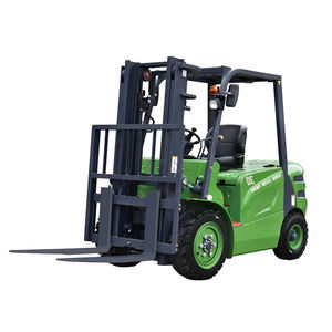 Carretilla elevadora eléctrica 1,5 T 2T 3T 3,5 T AC con batería de litio Max 3M 4m 6M 7m Palanca de cambios lateral para almacenes - Product Image 4