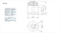 Amortiguador Giratorio para Portavasos, Amortiguador Giratorio para Interiores de Automóviles, Amortiguador Giratorio para Uso Industrial