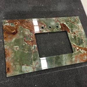 Dalles de sol en onyx vert antique naturel de haute qualité Goldtop ODM OEM, design moderne et écologique pour intérieur et extérieur, appartement, hôtel - Product Image 4