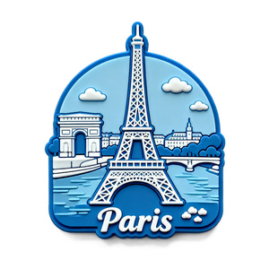 Usine OEM ODM, vente en gros personnalisée, aimant de réfrigérateur en PVC, autocollant magnétique personnalisé, décoration de la maison et de la cuisine, souvenir, cadeau - Product Image 4