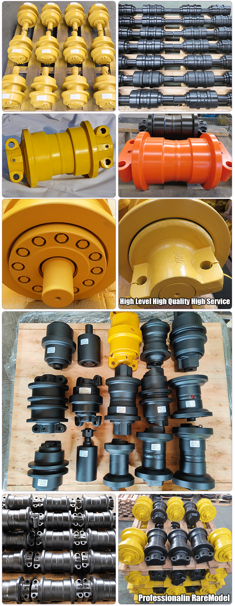 テッタラー Excavator Track Roller and Bottom for Hitachi ZX25 Parts