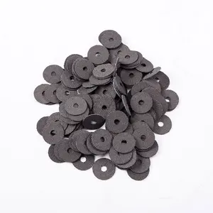 Rondelles lisses en fibre de carbone pour moulinet de pêche 0.5mm 0.8mm 1.0mm 1.2mm 1.5mm