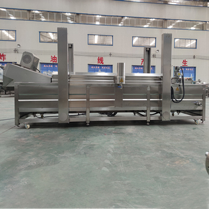 Điện hàng loạt khuấy nồi chiên sâu cho tôm bánh khoai tây chiên phồng PELLET đồ ăn nhẹ-griddle Fry máy thực phẩm dây chuyền chế biến - Product Image 1