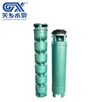 Pompe à eau submersible pour puits profond, 8 pouces, fonte, 50m³/h, hauteur de refoulement 52m, 11kW, 380V, pour l'approvisionnement en eau des puits profonds, directement de l'usine