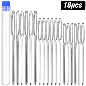 25pcs Large Eye DIY Craft Sewing <strong>Needles</strong> Stainless Steel Embroidery Thread <strong>Needle</strong> for Handmade Yarn Knitting Big Eye <strong>Needle</strong> - Product Image 4