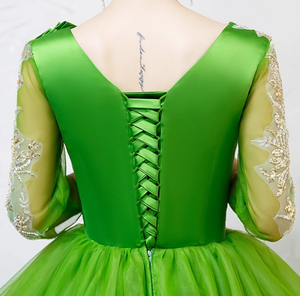 Robe de soirée Fluffy Solo Hosting Performance Dress Sound Music Art test Étudiants Chantant Bel <span class=keywords><strong>Canto</strong></span> Dress - Product Image 6