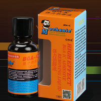 MECHANIC QC-20 20ml Colle de démontage BGA IC Nettoyant adhésif pour téléphone Liquide de suppression pour carte mère PCB Circuit imprimé Liquide de nettoyage