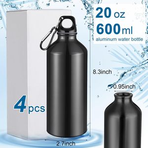Custom Logo Recycled Aluminum <b>Water</b> <b>Bottle</b> Single-Walled 500ml/<b>750ml</b>/1000ml Sports <b>Water</b> <b>Bottle</b> Lid Screw Cap Adults - Product Image 4