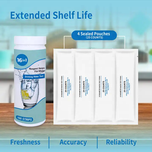 17 trong 1 nước uống Kit kiểm tra độ nhạy cao kiểm tra Strips 100 đếm + 2 Coliform vi khuẩn nhà tap cũng nước Kit kiểm tra - Product Image 4