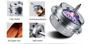 <span class=keywords><strong>Hotte</strong></span> de cuisine îlot 110 V villa commerciale cuisine ouverte noir <span class=keywords><strong>cylindrique</strong></span> top aspiration ventilation silencieuse Cheminée Cuisine - Product Image 6