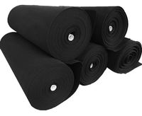 Tissu filtrant en fibre de carbone activée 100 % fibre de carbone, direct usine