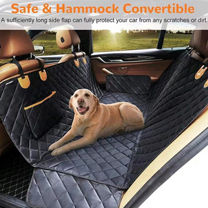 2026 Best Seller Waterproof Breathable Oxford Pet Car Seat Cover Non-Slip Rear Back <b>Hammock</b> 600D Oxford for Dogs - Product Image 4