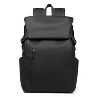 Nueva Mochila para Portátil de Estilo Simple, Impermeable, con Revestimiento Oxford, de PU de Lujo, con Múltiples Bolsillos, para la Universidad, la Escuela o el Trabajo