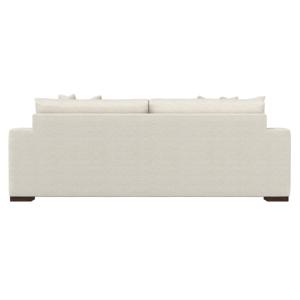 Divano Moderno Ecologico e Durevole a Due Posti per Soggiorno, con Struttura in Legno e Cuscini in Tessuto Delicato sulla Pelle - Product Image 5