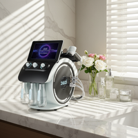 Hydrodermabrasion Tendance 2026 6-en-1 Visuelle à l'Eau d'Hydrogène et d'Oxygène pour le Nettoyage du Visage, l'Élimination des Points Noirs et la Régénération Cutanée