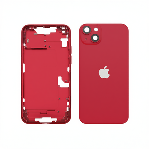 Châssis intermédiaire avec coque arrière pour iPhone 14 Plus rouge - Product Image 2