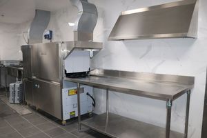 Lavavajillas Automático Comercial de Acero Inoxidable Profesional para Hoteles, Restaurantes y Servicios de Catering K1413 Comme - Product Image 4
