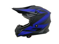 Casques de cross de dirt bike à la mode approuvés par le DOT casque de moto intégral vtt motocross avec lunettes en cadeau gants