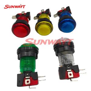 Botón LED para Máquinas de Arcade, 5V 12V, Iluminado, 32mm, Redondo - Product Image 5