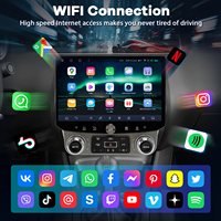 Untuk Chevrolet Camaro 2010-2015 Layar Pemutar Radio DVD 11.5 Inci Snapdragon665 Android Carplay GPS Navigasi Stereo DSP Nirkabel