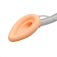 Masque laryngé en silicone-PVC pour anesthésie médicale