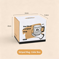 Taza de Café de Cerámica Personalizada de 11 oz, Juego de Tazas Sublimables, Bonitas Tazas con Personajes en 3D para Bodas y Navidad
