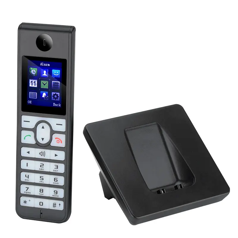 SIMカードカラースクリーン付き3GWCDMAコードレス電話SMSデスクトップポータブル無線電話FWP-LS269