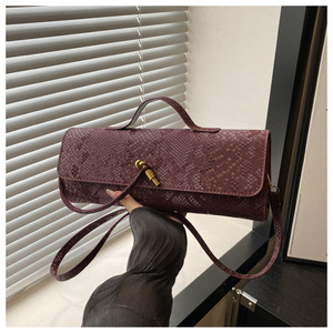 SH0313 Borsa a Mano da Donna Elegante e Portatile per Feste Serali <span class=keywords><strong>con</strong></span> Tracolla Rimovibile e Chiusura a Lucchetto - Product Image 3