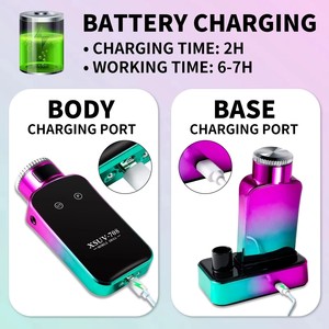 Taladro Eléctrico para Uñas de 45000 RPM, Pulidora Profesional de Uñas, Juego de Limas para Uñas de Bajo Ruido para Manicura en Salón/Hogar - Product Image 3